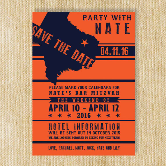 Texas Style Save the Date